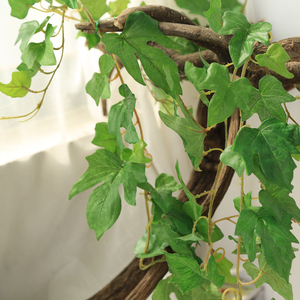 Guirlande de fausses feuilles de <span class=keywords><strong>lierre</strong></span> artificielles, décoration végétale verte, plante grimpante artificielle pour mur, fête, mariage, décoration de <span class=keywords><strong>chambre</strong></span> et de maison - Product Image 3