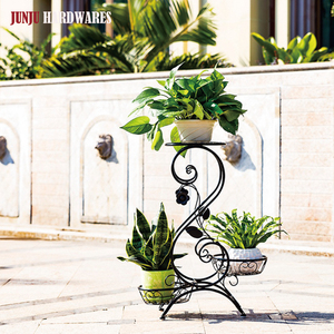 Pots de plantes extérieurs de luxe d'usine de la Chine avec le métal de <span class=keywords><strong>support</strong></span> - Product Image 5