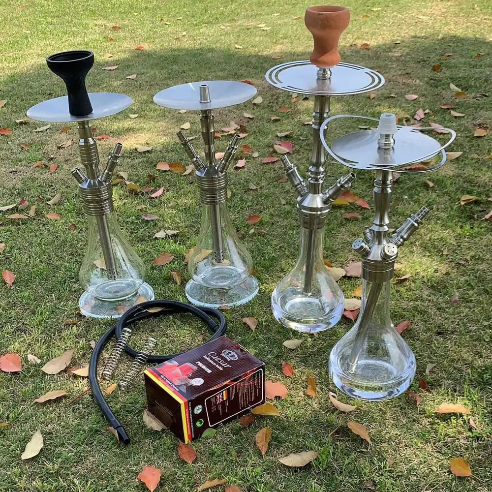 Shisha fabriek groothandel duitse rvs shisha waterpijp mig rvs waterpijp