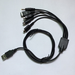 Cable de Carga USB 5 en 1 para DS Lite NDSL, 3DS, GameBoy Advance GBA SP, PSP y <span class=keywords><strong>WiiU</strong></span> - Product Image 3