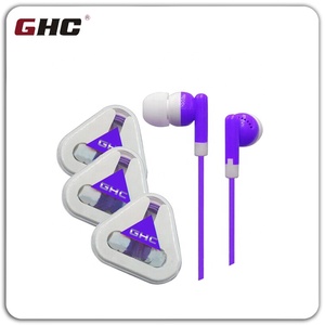 SEDEX auditados fabricación oferta plástico auriculares con cable libre de enredos - Product Image 2