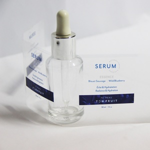 Không thấm nước tinh dầu Sticker bạc lá dập logo tùy chỉnh dán trong suốt Bopp nhãn cho mỹ phẩm chai - Product Image 2