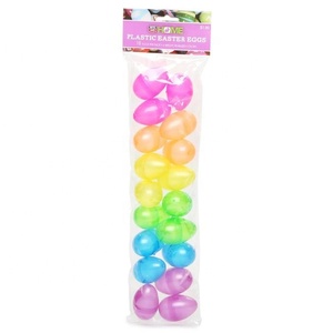 Huevos de Pascua en colores surtidos-tamaño perfecto para el llenado y escondiendo golosinas para los niños pequeños - Product Image 3