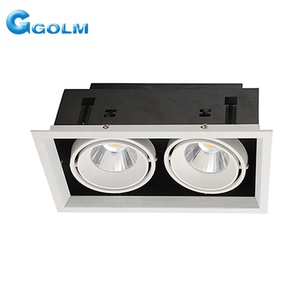 Multi-cabeza rectángulo lugar empotrada en el Techo Luz de rejilla led con un gran descuento - Product Image 5