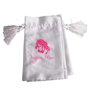 Desgin Your Custom Logo Hair Extension Packaging,Beautiful Satin Hair Extension Packaging <strong>Bags</strong>,<strong>Buy</strong> Hair Get Free Private Labels
