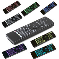 Télécommande vocale intelligente MX3 avec rétroéclairage, souris aérienne, clavier sans fil 2,4 G, gyroscope IR pour Android TV Box T9 X96 Mini H96 Max