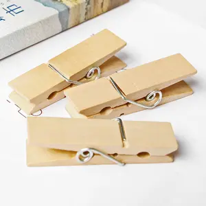 Wholesale Affordable Cost large wooden clothespins for Customer