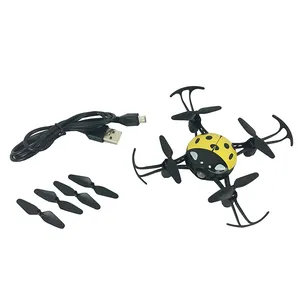 2019 Baru Kedatangan SYMA X27 Ladybug Mini Rc Drone 2.4Ghz 4 Channel Saku Pesawat Helikopter Harga Grosir Mainan untuk Anak-anak