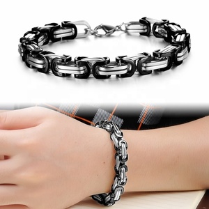 MECYLIFE Vintage Bijoux En Acier Inoxydable <span class=keywords><strong>Bracelet</strong></span> Personnalisé Hommes <span class=keywords><strong>Bracelet</strong></span> De Chaîne De Vélo - Product Image 3