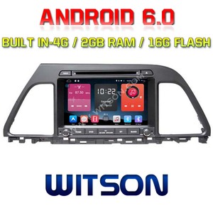 Android 6.0 coche reproductor de DVD GPS para Hyundai Sonata 2015 2G Rom 16 GB Rom Construido en 4G adas función de apoyo - Product Image 1