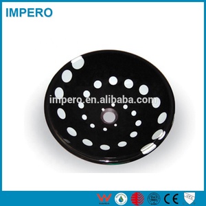 <span class=keywords><strong>Oceano</strong></span> <span class=keywords><strong>Blu</strong></span> Decorato Temperato Recipiente di Vetro Lavandino del bagno Lavabo - Product Image 6
