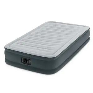 Lit d'air <span class=keywords><strong>Intex</strong></span> 67766 Comfort-Plush, lit <span class=keywords><strong>gonflable</strong></span> de haute qualité, vente en gros, pompe électrique intégrée, pliable, moderne, pour extérieur, salle de sport - Product Image 1