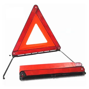 Riflettente Pericolo Auto SafetyTriangle Di Emergenza Triangolo di Avvertimento del Traffico di Sicurezza Triangolo