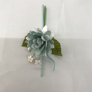 결혼식 훈장을 % s 싼 인공적인 국화 꽃 - Product Image 2