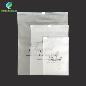 Personalizado gran bolsa con cierre de cremallera con logotipo con cremallera con cierre hermético código QR bolsas de impresión - Product Image 3