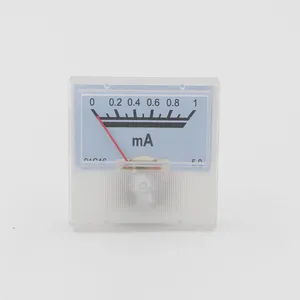 40*40mm analog dc ammeter 91l16 and 1mA 91l16 dc ampere meter for 91l16 ammeter dc