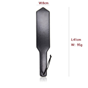 Capa superior PVC cuero triángulo cabeza azotes paleta adulto BDSM erótico fetiche parejas sexo Bondage juguetes restricción mano disparos esclavo - Product Image 5