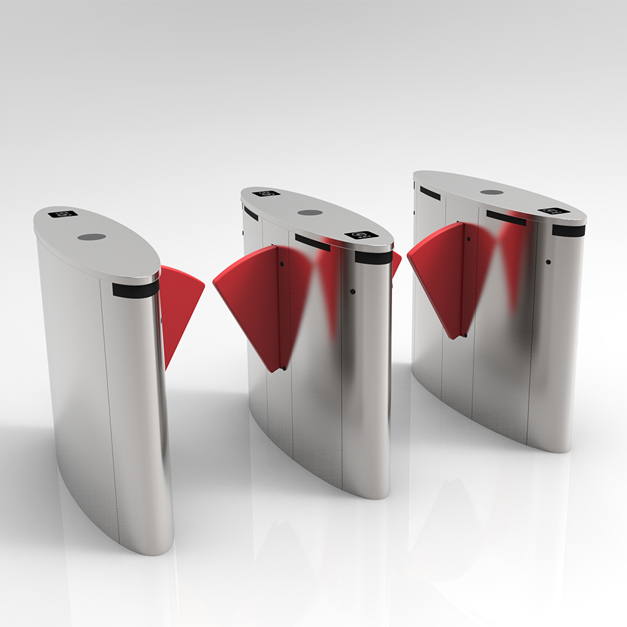 Горячая Выдвижная турникет барьер для откидного затвора для системы контроля доступа
