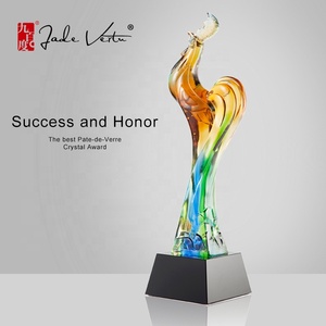 Trophée en cristal avec logo sculpté, prix de badminton, zodiaque chinois, coq, trophée patate de Verre, prix pour cérémonie, <span class=keywords><strong>pas</strong></span> <span class=keywords><strong>cher</strong></span> - Product Image 6