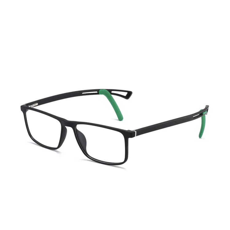 В наличии детские черные длинные тонкие регулируемые дужки квадратная оправа TR90 компьютерные очки