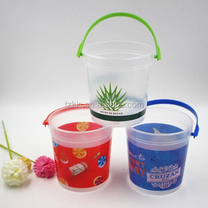 Malibu Rum 32 oz corredor de plástico <span class=keywords><strong>bebida</strong></span> ponche cubos W Caribe refrigerador - Product Image 3