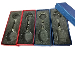 Tùy Chỉnh Logo 3D Khắc Laser Pha Lê Thủy Tinh Keychain Trống Keychain Ảnh Cho Quảng Cáo - Product Image 6