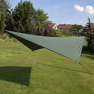 Refugio Ocio al aire libre Hamaca Lona Suite Hamaca <span class=keywords><strong>de</strong></span> nailon duradera con malla <span class=keywords><strong>de</strong></span> insectos Tienda <span class=keywords><strong>de</strong></span> lona Cómoda para ocio o Camping - Product Image 2