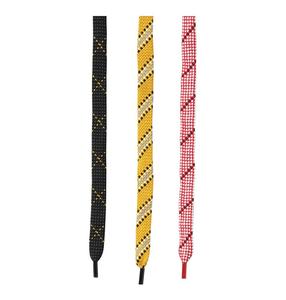 عالية الجودة مريحة لينة دائم مخصص سكيت رباط الحذاء مع المعادن Aglets