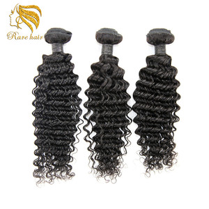 Super humano Remy extensiones de cabello virgen 100% peruano de <span class=keywords><strong>la</strong></span> onda profunda - Product Image 2