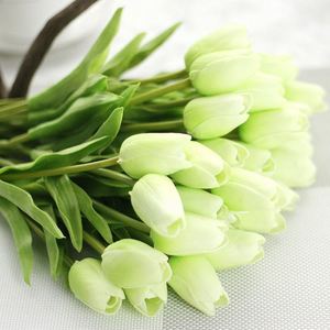 INUNION Real Touch tulipano <span class=keywords><strong>fiori</strong></span> <span class=keywords><strong>artificiali</strong></span> bouquet da sposa per la casa decorazioni floreali <span class=keywords><strong>tulipani</strong></span> finti multicolori - Product Image 5