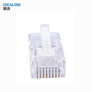 Buena calidad Cat 6 UTP RJ45 sin apantallar conector macho enchufe Modular para Cable de red - Product Image 6