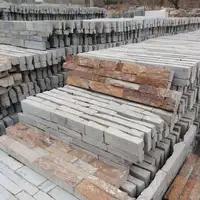 Fonte de fábrica cultura natural pedra rústica slate para o revestimento da parede