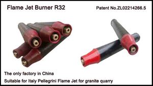 Brûleur à jet de flamme en granit à haute efficacité R32 pour la découpe en carrière - Product Image 5