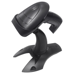 XT6301 USB PS2 RS232-Schnittstelle Auto Sensed 1D Supermarkt verdrahtete Freisprecheinrichtung Barcode-Scanner mit Halter - Product Image 1