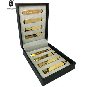 Profesional personalizado en caja de regalo diferentes de color dorado notas de amor <span class=keywords><strong>estancias</strong></span> de collar de acero inoxidable - Product Image 1