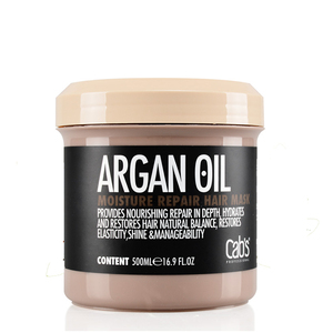 <span class=keywords><strong>Masque</strong></span> capillaire professionnel hydratant et réparateur à l'huile d'argan, éco-responsable, formule 2-en-1, 500 ml, protection couleur et lissage - Product Image 1