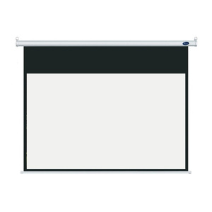 Grand 150 pouce 16 9 mat blanc blackout tissu écran large écran projecteur motorisé électrique aérienne - Product Image 1