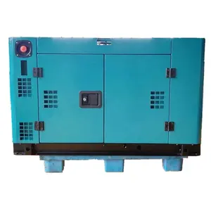 10KW water cooled silent diesel machines engine genset EV80 with canopy