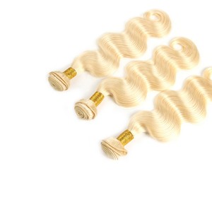 613 10a Eurasia exótico <span class=keywords><strong>rubio</strong></span> de <span class=keywords><strong>la</strong></span> onda cutícula alineada virgen cabello chino - Product Image 3