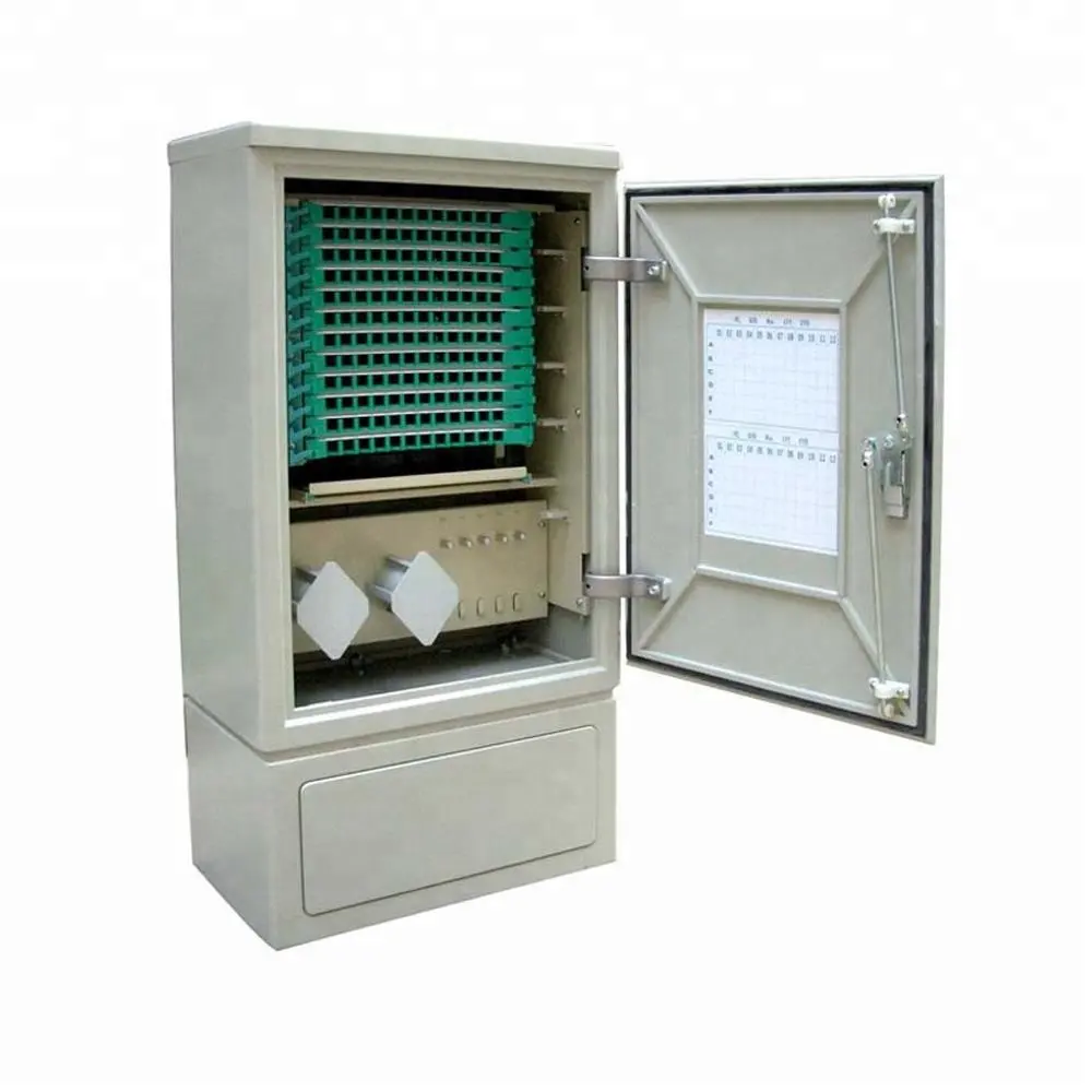 Оптоволоконный поперечный шкаф 144 ядро наружное волокно 288 оптоволоконный поперечный шкаф FTTH шкаф