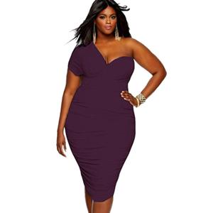 Personalizzabile di spalla di modo del partito plus size abito <span class=keywords><strong>da</strong></span> <span class=keywords><strong>sera</strong></span> - Product Image 5