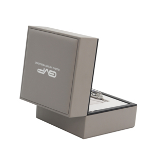 Di lusso grigio freddo DELL'UNITÀ di elaborazione di cuoio della cassa per orologi contenitore di vigilanza di cuoio di trasporto del commercio all'ingrosso su ordinazione - Product Image 3