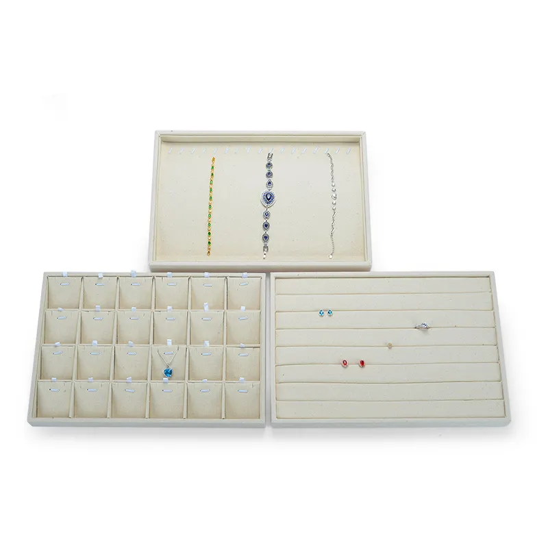 Good quality and price of wedding ring jewelry display the tray display for ring