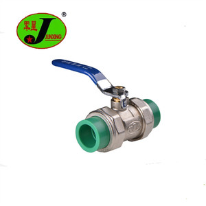 PPR pipa fitting fusi panas kuningan bola katup untuk air - Product Image 1