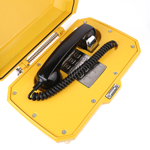 Heavy <span class=keywords><strong>Duty</strong></span> VoIP điện thoại thiết lập công nghiệp không thấm nước IP66 với cửa và cuộc gọi đến chỉ số điện thoại có dây với sừng - Product Image 5