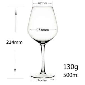 Personalizado único personalizar barato 500 ml 16 oz rojo borgoña vino globo Chablis Barberra Gin gafas - Product Image 6