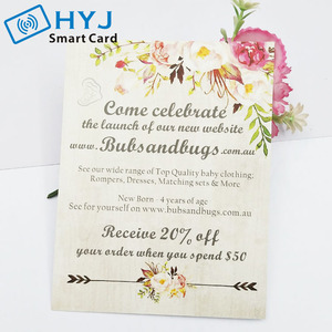 Tamaño personalizado Tarjeta de papel Promoción de alta calidad volantes/Folleto - Product Image 2