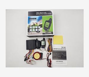 Chất Lượng Cao LCD Từ Xa Hai Cách Xe Máy Báo Động Với Động Cơ Từ Xa Bắt Đầu - Product Image 1