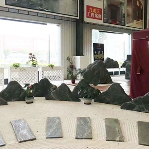 Pietra Naturale Giapponese Personalizzabile per Decorazione Giardino Esterno, Giada Verde Drago Notturno JIulong per Pavimentazione - Product Image 2