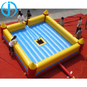 Parque de Atracciones pop inflable <span class=keywords><strong>wipeout</strong></span> <span class=keywords><strong>juego</strong></span> para venta toro mecánico inflable paseo - Product Image 6